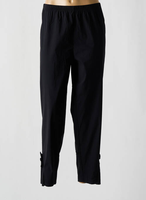 Pantalon droit noir FRANCK ANNA pour femme