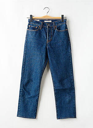 Jeans coupe droite taille haute taille haute bleu LEVI'S femme