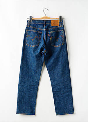 Jeans coupe droite taille haute taille haute bleu LEVIS femme