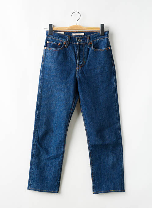 Jeans coupe droite bleu LEVIS pour femme