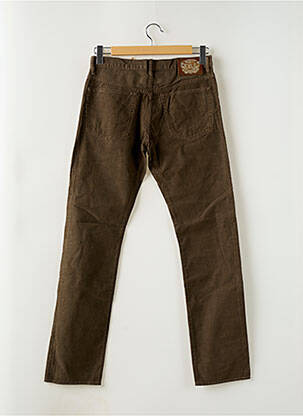 Pantalon slim stretch taille normale vert POLO JEANS COMPANY homme