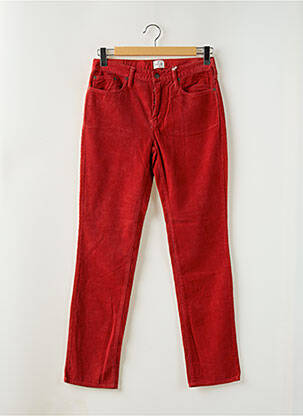 Pantalon slim stretch taille normale orange HARTFORD homme