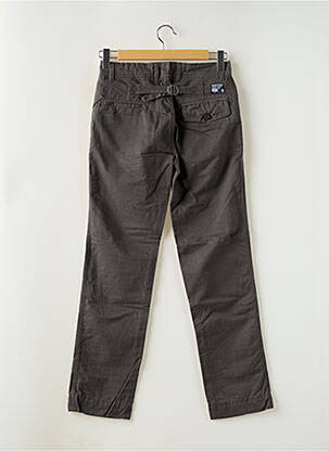 Pantalon chino tissage popeline taille normale gris SUPERDRY homme