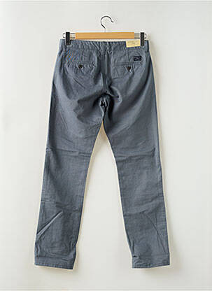 Pantalon chino tissage chiné taille normale bleu SELECTED homme