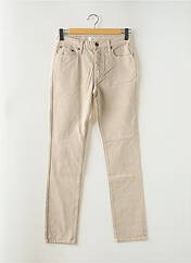 Jeans coupe slim beige HARTFORD pour homme seconde vue