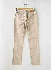 Jeans coupe slim beige HARTFORD pour homme seconde vue