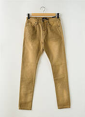 Jeans coupe slim beige SCOTCH & SODA pour homme seconde vue