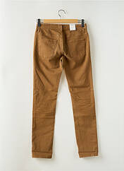 Jeans coupe slim marron SELECTED pour homme seconde vue