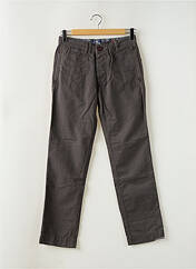 Pantalon chino gris SUPERDRY pour homme seconde vue