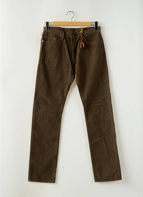 Pantalon slim stretch taille normale vert POLO JEANS COMPANY homme