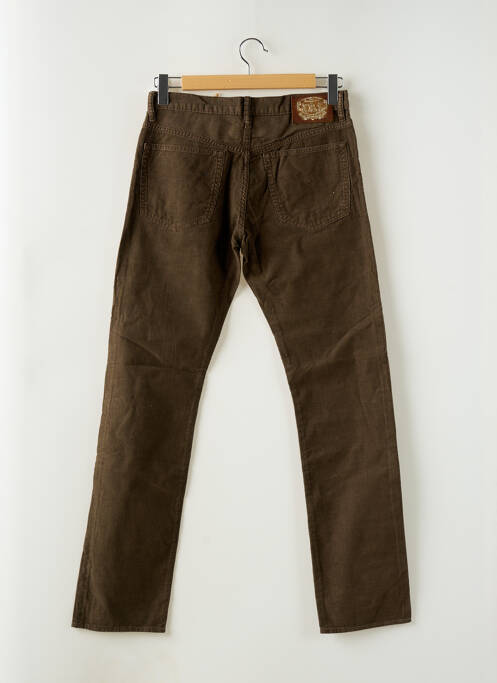 Pantalon slim stretch taille normale vert POLO JEANS COMPANY homme