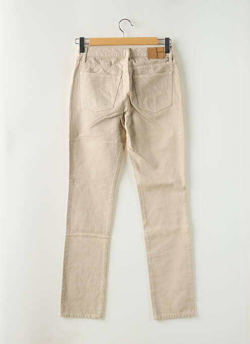 Jeans coupe slim beige HARTFORD pour homme