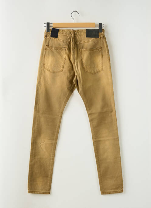 Jeans coupe slim beige SCOTCH & SODA pour homme