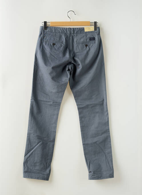Pantalon chino bleu SELECTED pour homme
