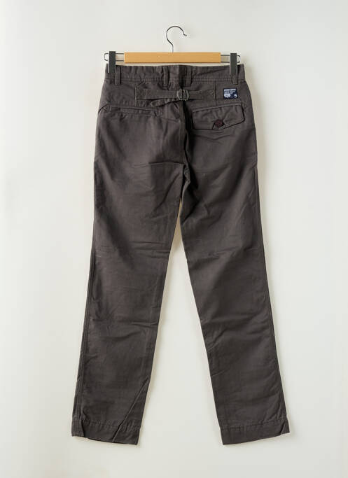 Pantalon chino gris SUPERDRY pour homme