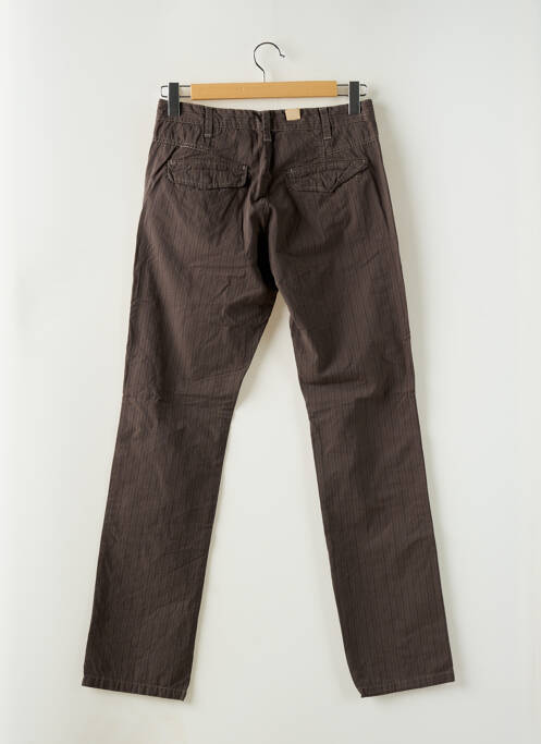 Pantalon slim marron SELECTED pour homme