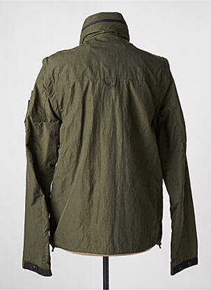 Imperméable finition intérieure doublée a capuche vert OUTHERE homme