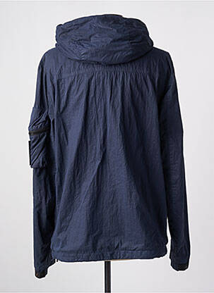 Imperméable finition intérieure doublée a capuche bleu OUTHERE homme