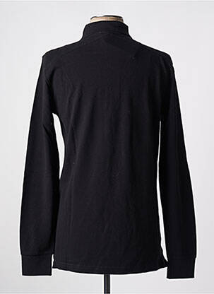 Polo manches longues manches longues noir MA.STRUM homme