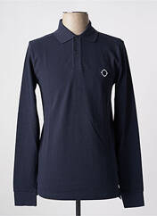 Polo bleu MA.STRUM pour homme seconde vue