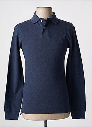 Polo bleu RALPH LAUREN pour homme