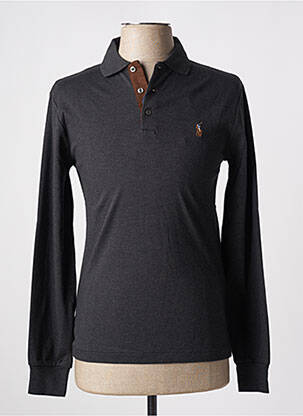 Polo gris RALPH LAUREN pour homme