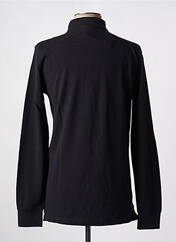 Polo noir MA.STRUM pour homme seconde vue