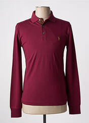 Polo rouge RALPH LAUREN pour homme seconde vue