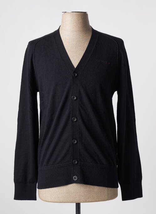 Gilet manches longues noir DIESEL pour homme