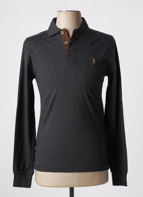 Polo gris RALPH LAUREN pour homme
