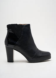 Bottines/boots cubain talon de 7 à 9cm noir KARSTON femme