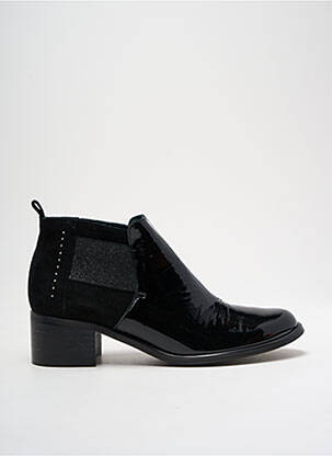 Bottines/boots talon de 4 à 6cm noir KARSTON femme