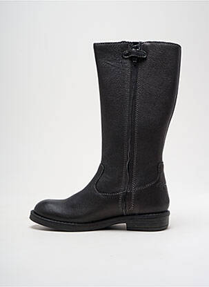 Bottes talon bas talon bas noir NOËL fille