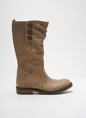 Bottes talon bas talon bas beige NOËL fille
