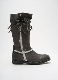Bottes talon bas talon bas gris NOËL fille