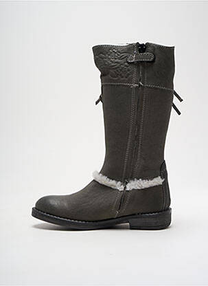 Bottes talon bas talon bas gris NOËL fille