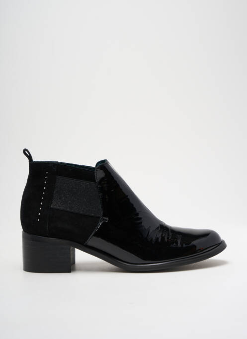 Bottines/boots talon de 4 à 6cm noir KARSTON femme