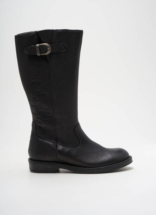 Bottes talon bas talon bas noir NOËL fille