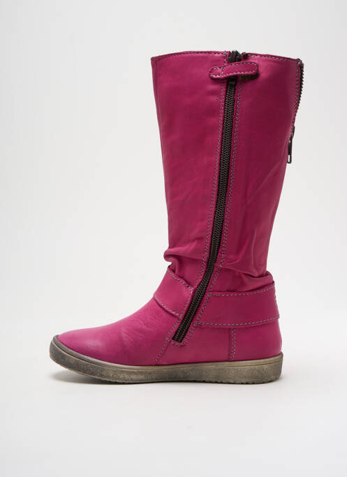 Bottes rose NOËL pour fille