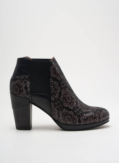 Bottines/Boots noir LIBRE COMME L'AIR pour femme