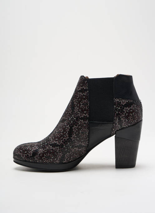 Bottines/Boots noir LIBRE COMME L'AIR femme