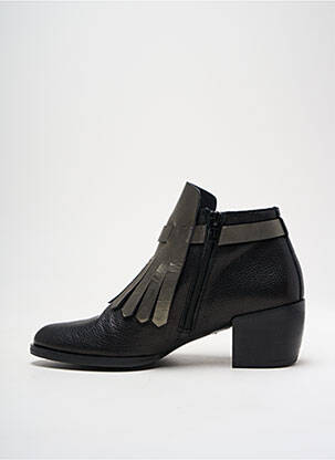 Bottines/boots matière lisse talon de 4 à 6cm noir GADEA femme