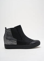 Bottines/boots fermeture zippée talon plat jusqu'à 3cm argent MADISON femme