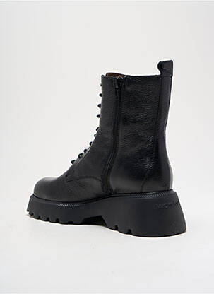 Bottines/boots matière lisse talon de 4 à 6cm noir WONDERS femme