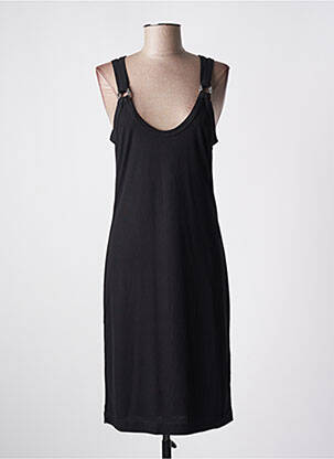 Robe mi-longue sans manche sans manche noir GUESS femme