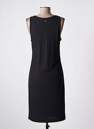 Robe mi-longue sans manche sans manche noir GUESS femme