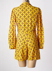 Combishort jaune GENESIS pour femme seconde vue