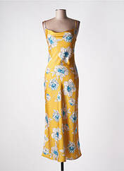 Robe longue jaune GUESS pour femme seconde vue