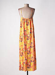 Robe longue orange GENESIS pour femme seconde vue