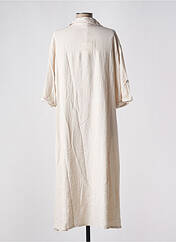 Robe mi-longue beige CHERRY PARIS pour femme seconde vue